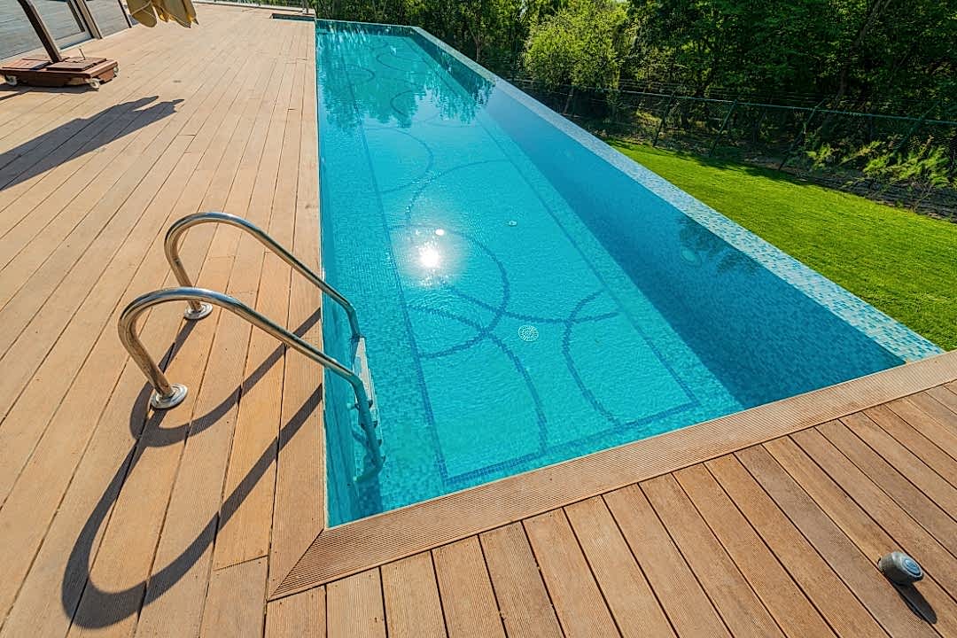 Infinity Pool Installation with Advance Pools Inc