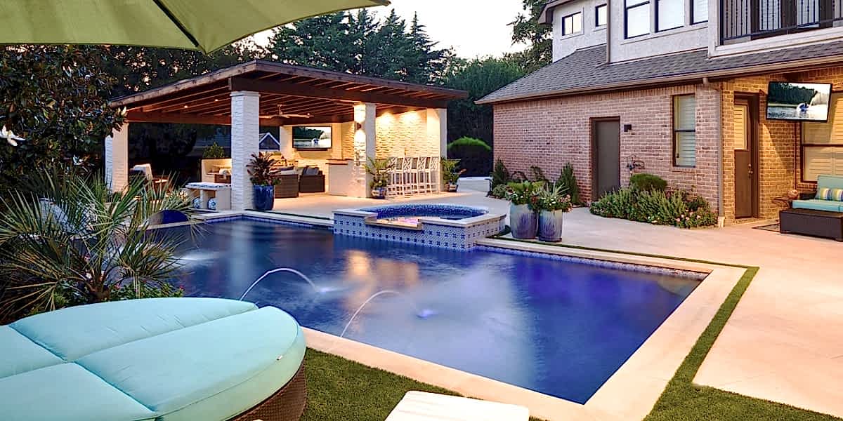 Rectangle Pools blue - Advance Pools